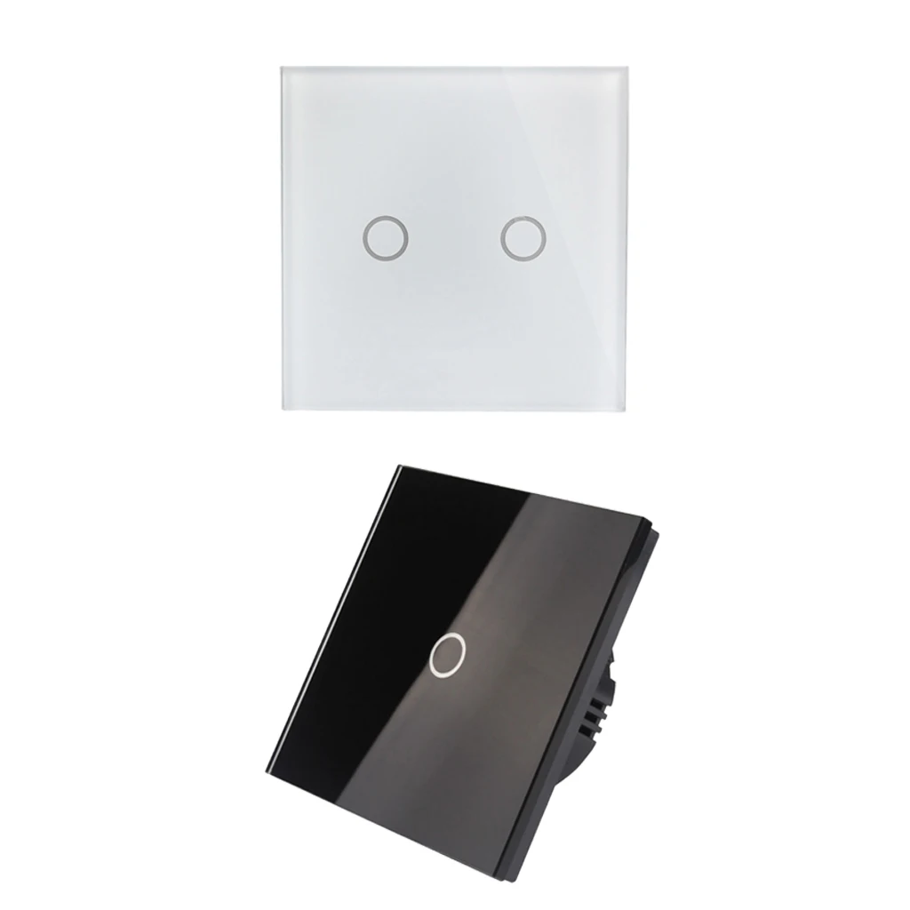 

2 шт., Светодиодная панель из хрустального стекла с сенсорным экраном