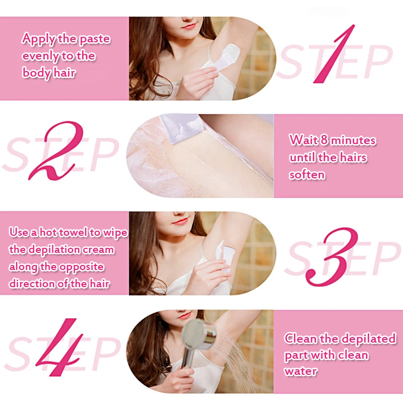 Депиляционный крем для мужчин и женщин удаления волос на теле подмышек уход за