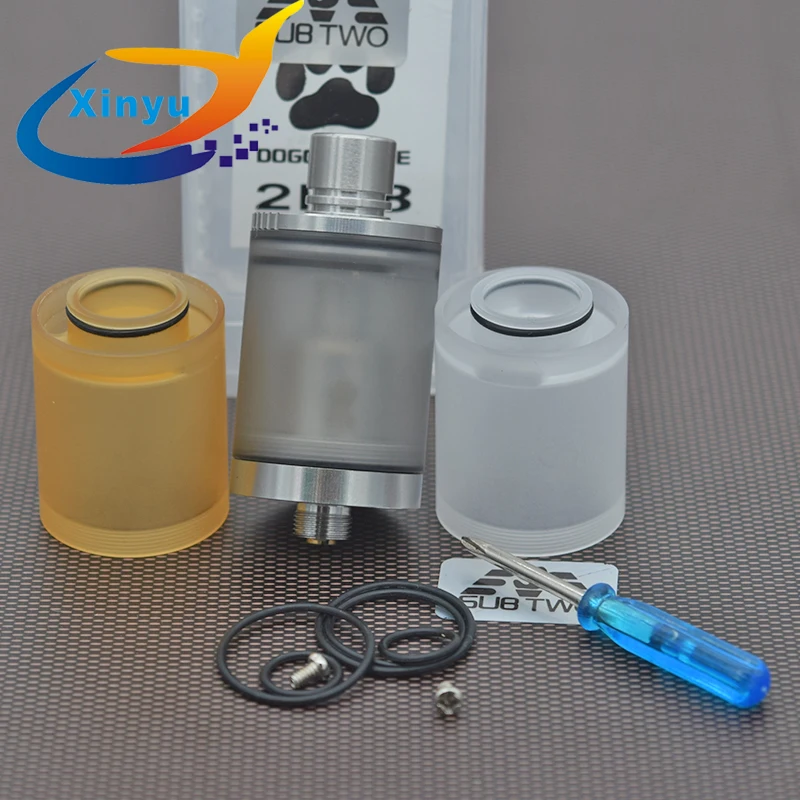Doggystyle2K18 RTA Doggystyle 3 5 мл 316 нержавеющая сталь 22 мм diamater Rebuildable DoggyStyle V2 Tank