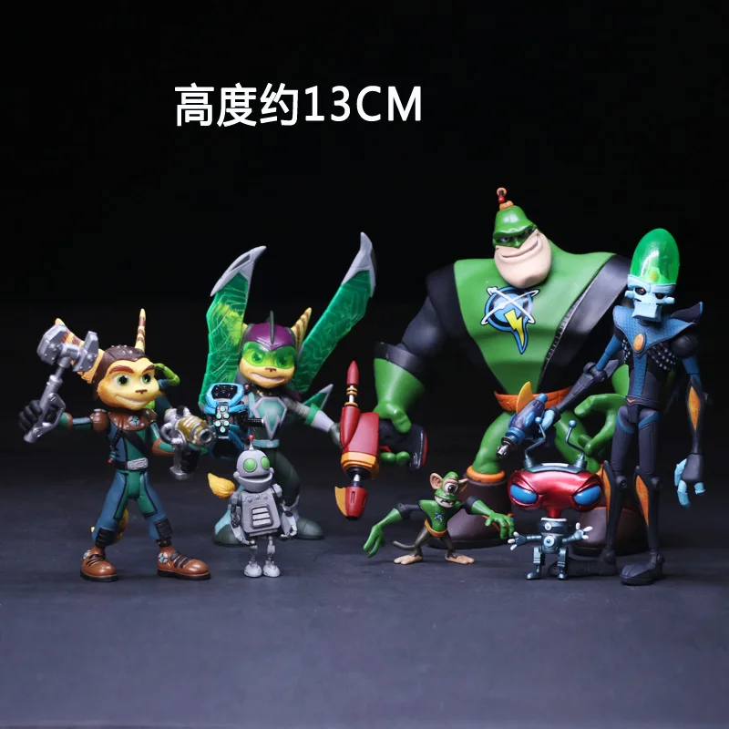 2017 Game Ratchet & Clank 13cm Boxed Action Figure Toys