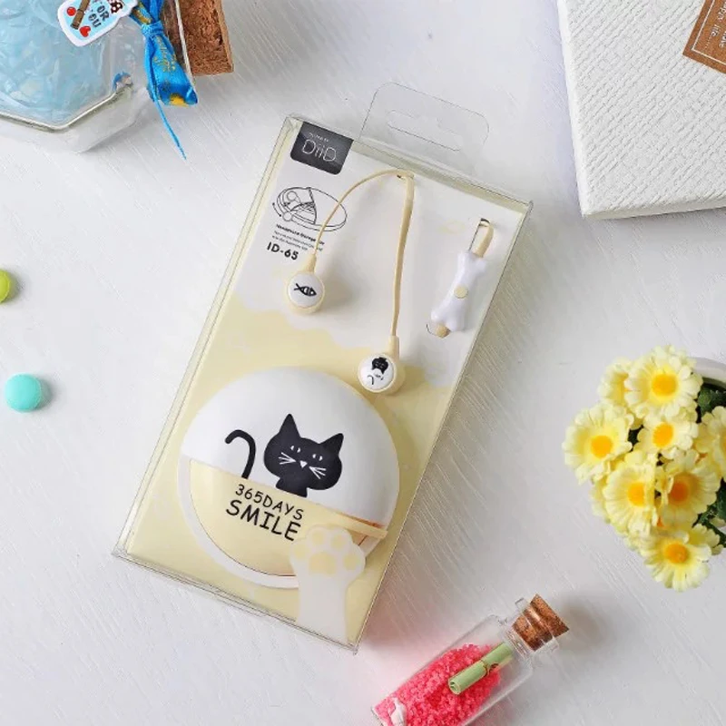ID65 чехол для наушников с милыми мультяшками мини наушники в ухо Шумоизолирующий