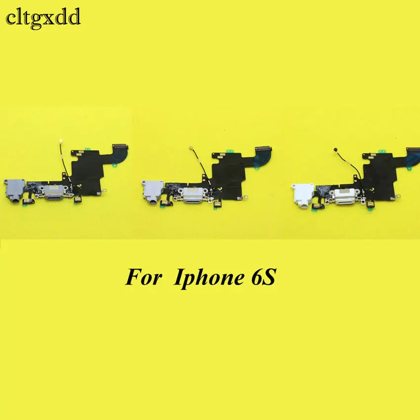 Cltgxdd Новые запасные части для iPhone 6 s 4 7 зарядный порт док разъем гибкий кабель с