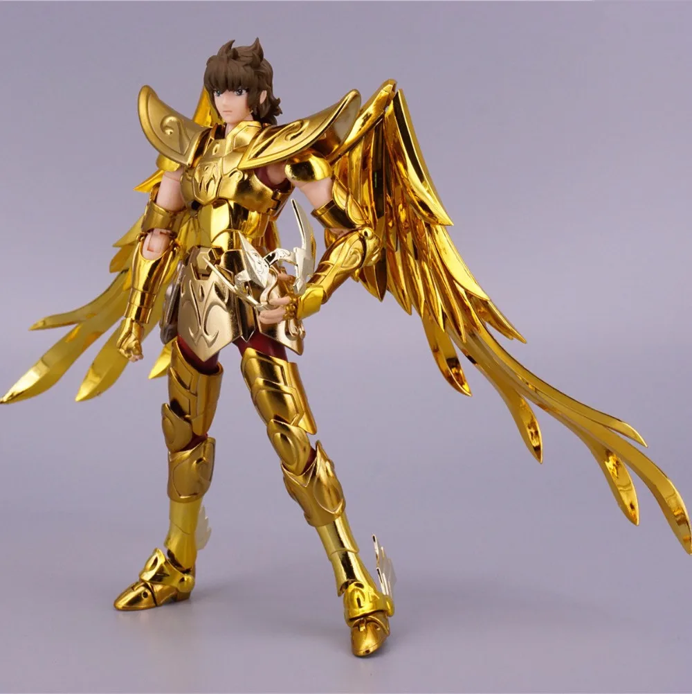 ST S Temple (MC Metal Club) Saint Seiya Ткань Миф EX золотистый Стрелец aiолос модель металлическая