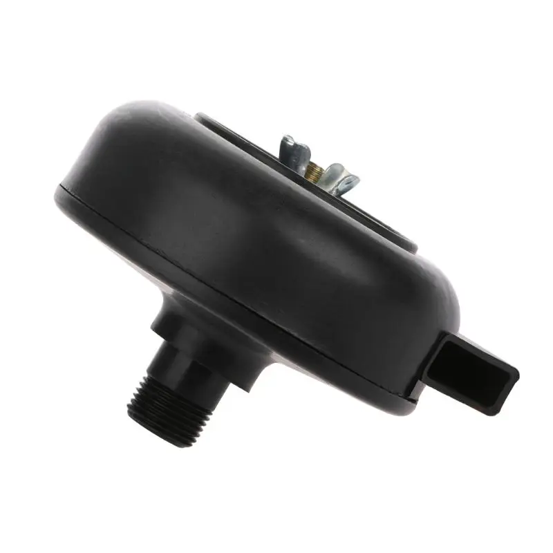 

1pc 16/20mm Black Plastic Male Threaded Exhaust Noise Muffler Air Filter Silencer Compressor