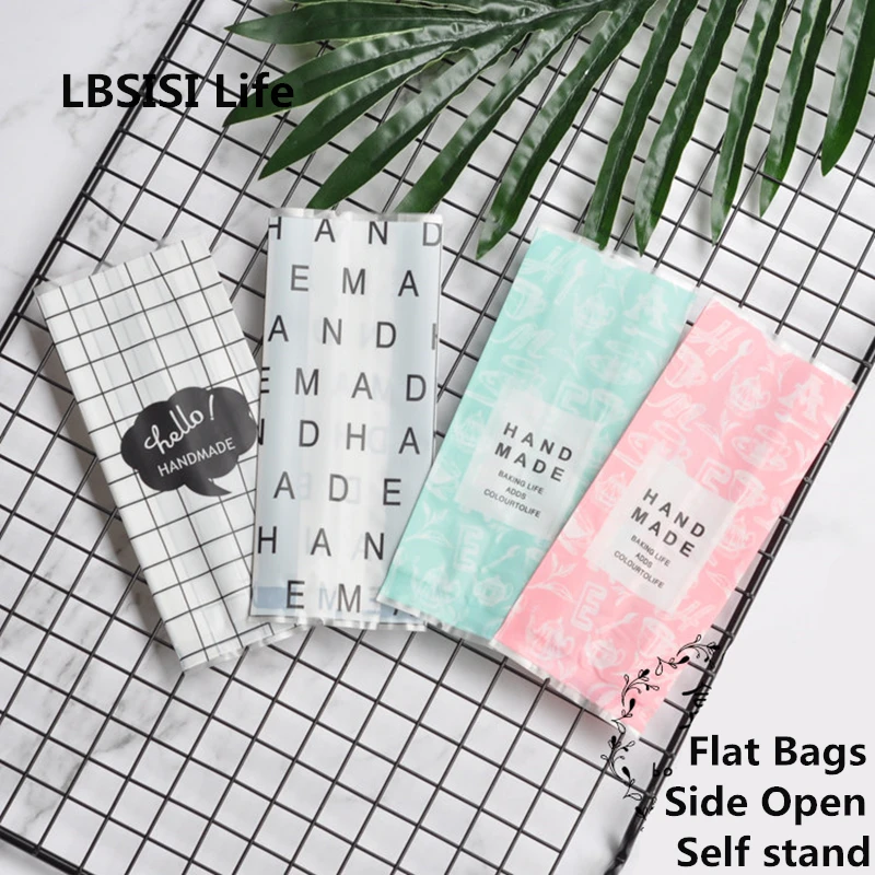 Подарочные пакеты для печенья ручной работы LBSISI Life 50 шт. пищевые бисквиты