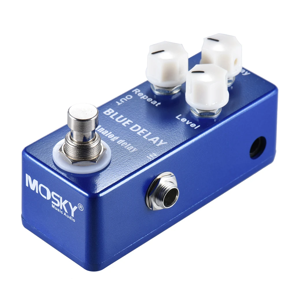 

Mini Analog Delay Guitar Effect Pedal True Bypass Zinc-aluminium Alloy Body