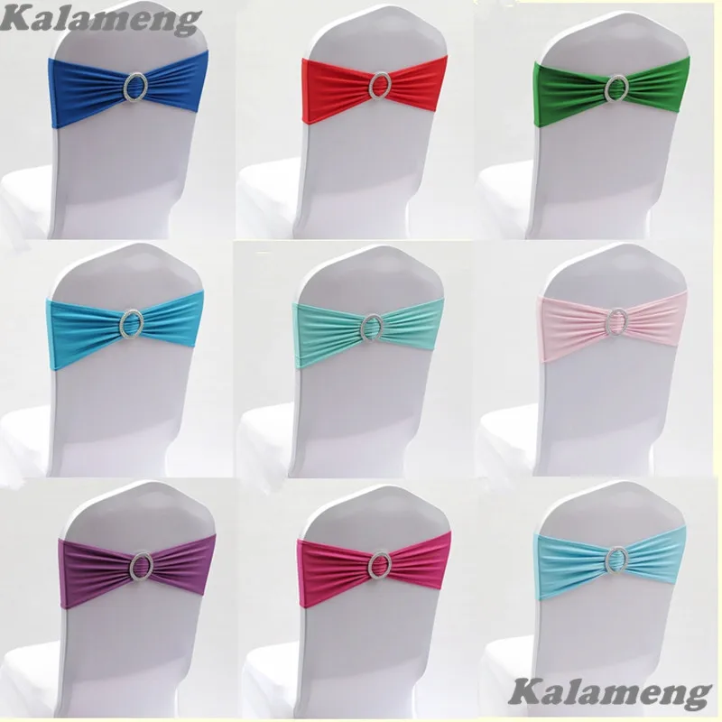 

EXPRESS FREE 100PCS LYCRA SPANDEX CHAIR BAND WITH BUCKLE FOR WEDDING CHAIR COVERS--POPULAR CHAIR SASHES CR-901