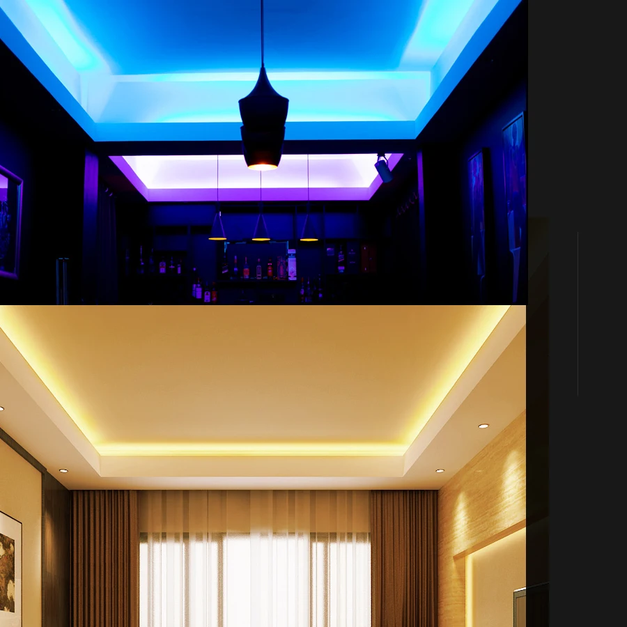 LPILY 5050 RGB Светодиодные ленты водонепроницаемый 5 м DC-12V света лента 10 15 20 Rf touch