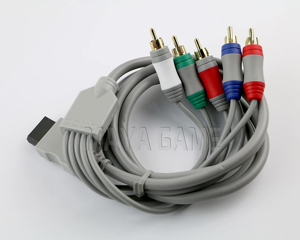 Высококачественный компонент OCGAME HD HDTV AV адаптер аудио видео 5 RCA для Nintendo Wii