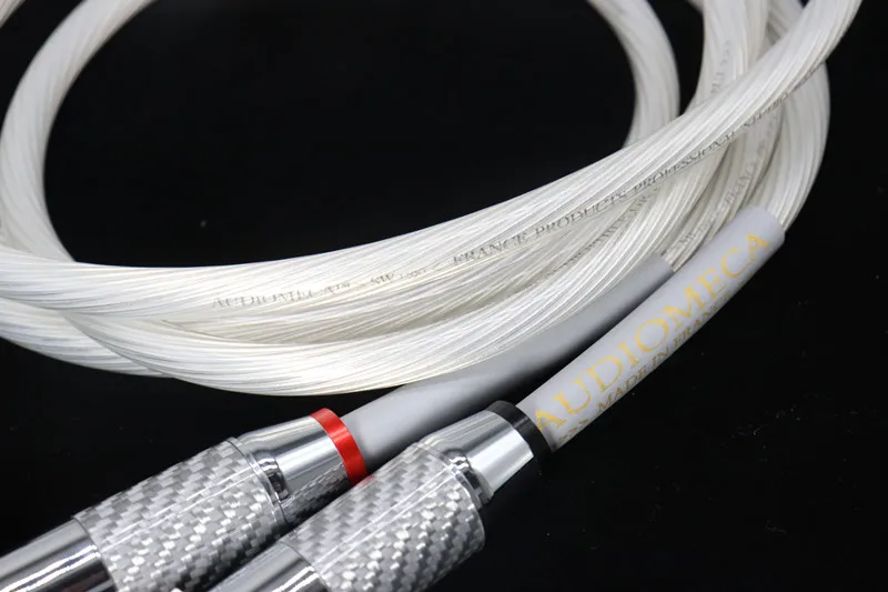 FR AUDIOMECA 1 пара Hifi XLR кабель чистый 7N OCC посеребренный аудио с первоклассным
