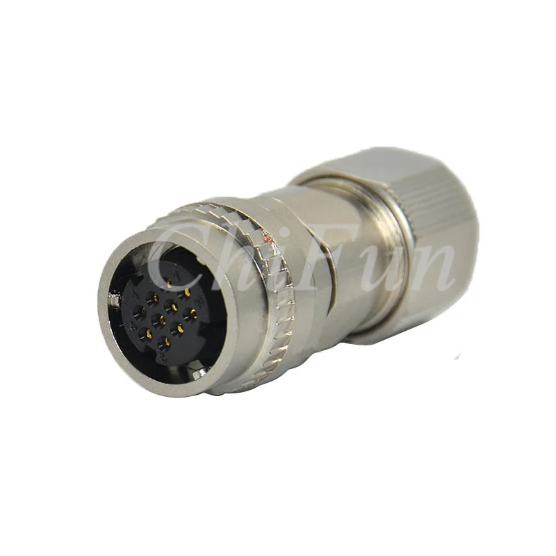 Servo Motor Encoder Compatível com Cm10-sp10s-m Ddk10 Núcleo Plugue Conector
