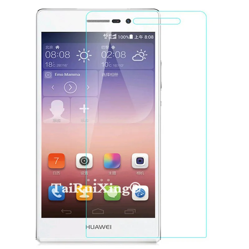 9H 2.5D 0 26 мм Закаленное стекло протектор экрана для Huawei Ascend P7 P 7 Защитная пленка