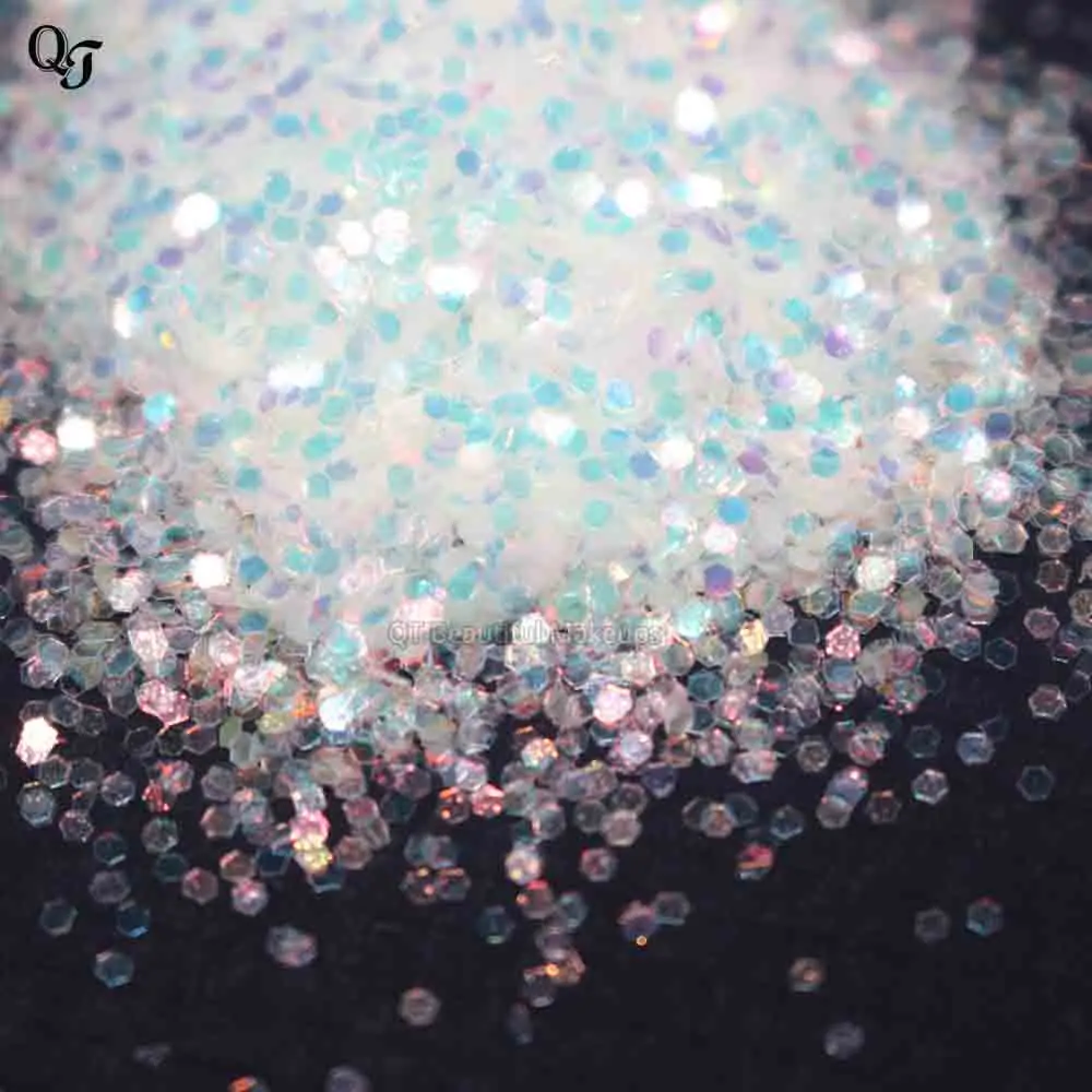 1x3g банка серебряная голографическая лазерная лампа для дизайна ногтей блестящая