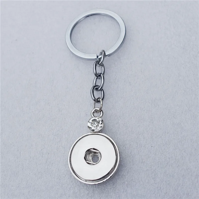 Модный простой круглый металлический брелок для ключей сделай сам 12 шт./лот 18 мм|fashion keychain|keychain fashionkeychain metal |