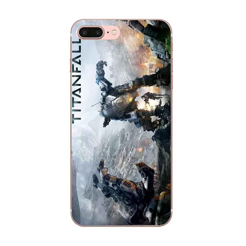 Cool Titanfall Black Version Soft Silicone TPU Transparent Cases Skin For Xiaomi Redmi Note 2 3 3S 4 4A 4X 5 5A 6 6A Pro Plus | Мобильные