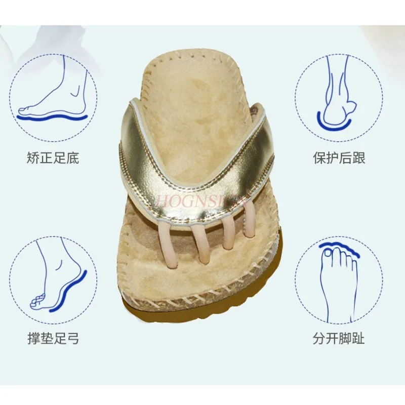 Hallux valgus five toed тапочки коррекция носка большого пальца для коррекции плоскостопия