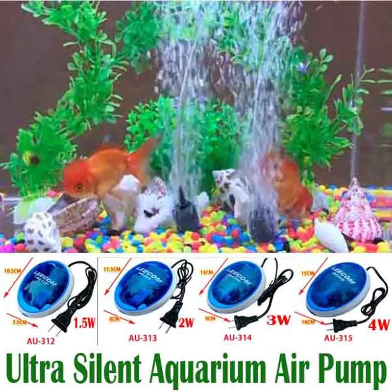 Кислородный воздушный насос для аквариума с подачей кислорода аксессуары