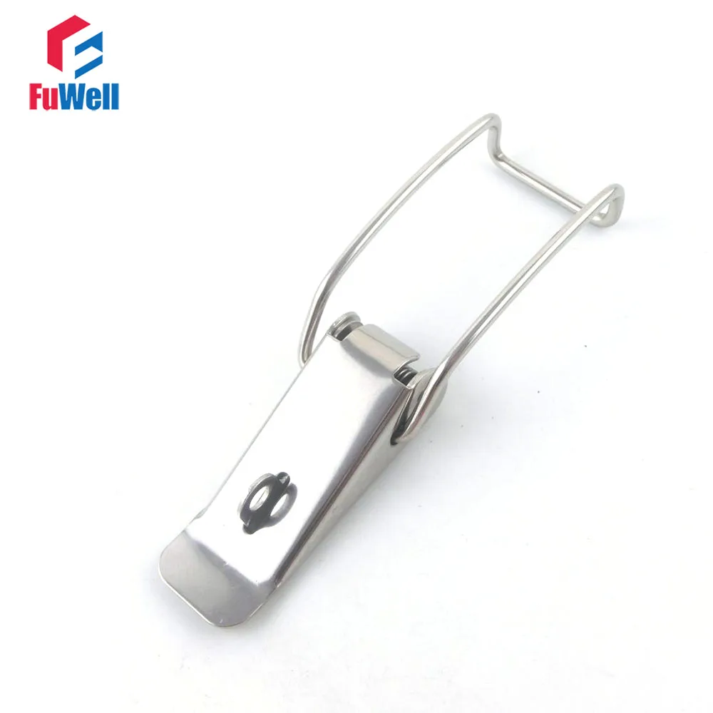 2 шт. R112 защелки из нержавеющей стали Пружинные для ящики контейнеры|Засовы| |