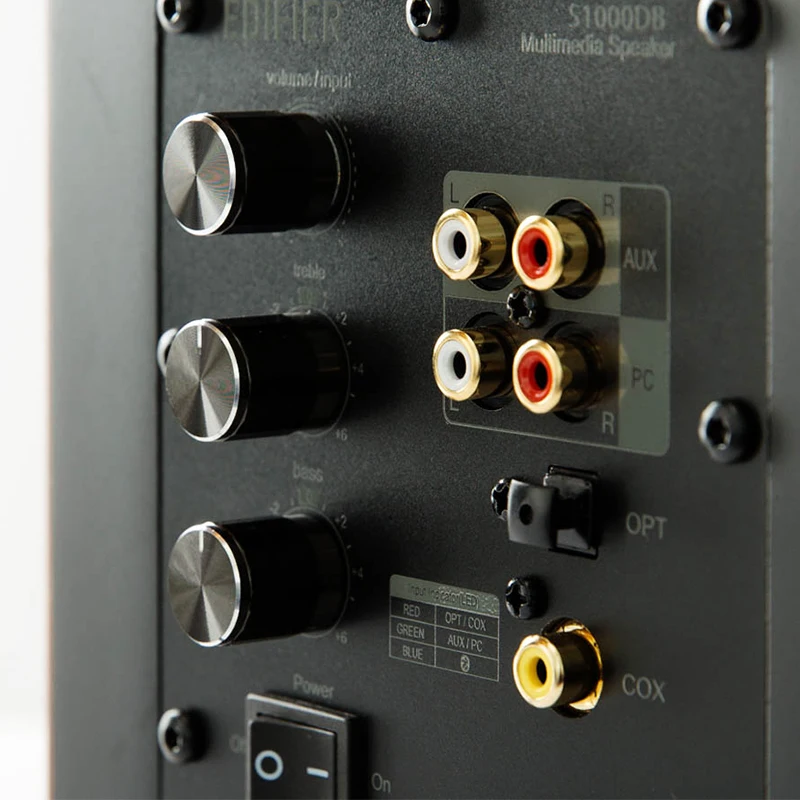 Edifier s1000db Bluetooth Колонки Hi-Fi 2.0 полочная advanced Титан купольный твитер Беспроводной