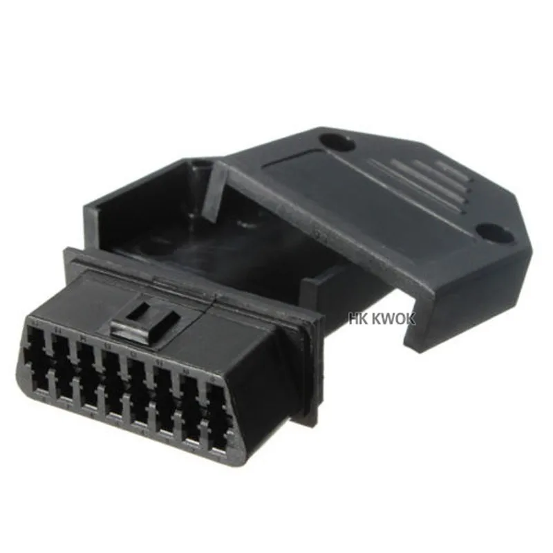 OBD2 OBD II OBD 2 16 контактный разъем Женский Диагностический Инструмент OBD Разъем+ оболочка+ терминал+ винт диагностический инструмент для daewoo