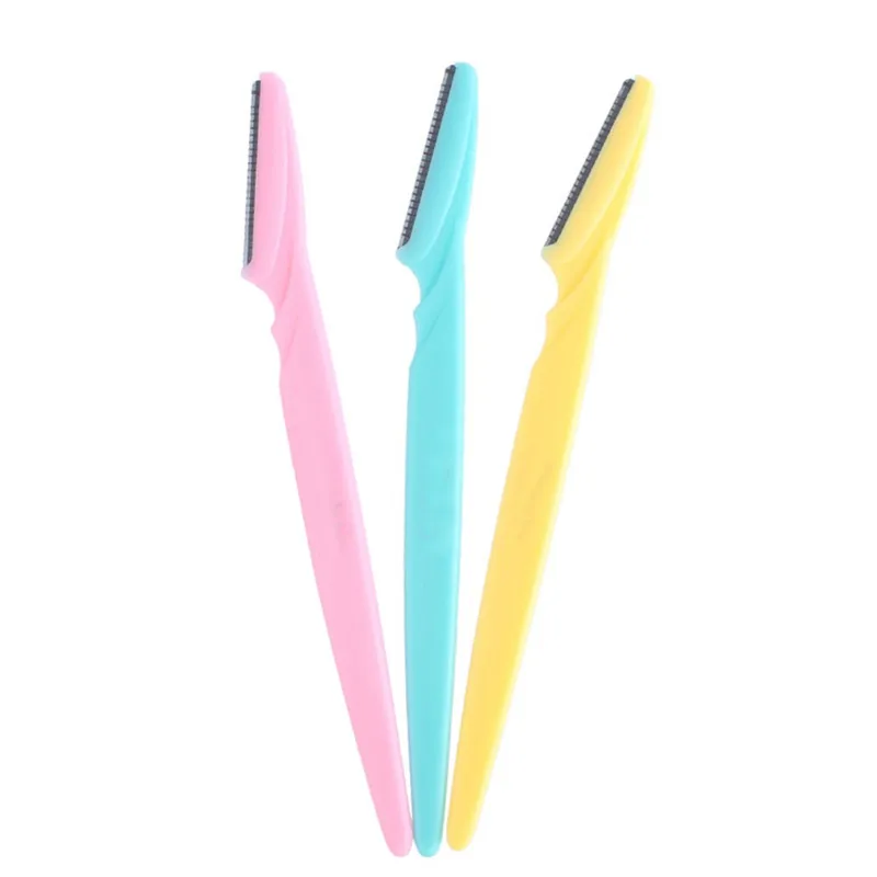 3 шт./компл. Бритва для бровей удаления волос на лице триммер острый Мини Макияж