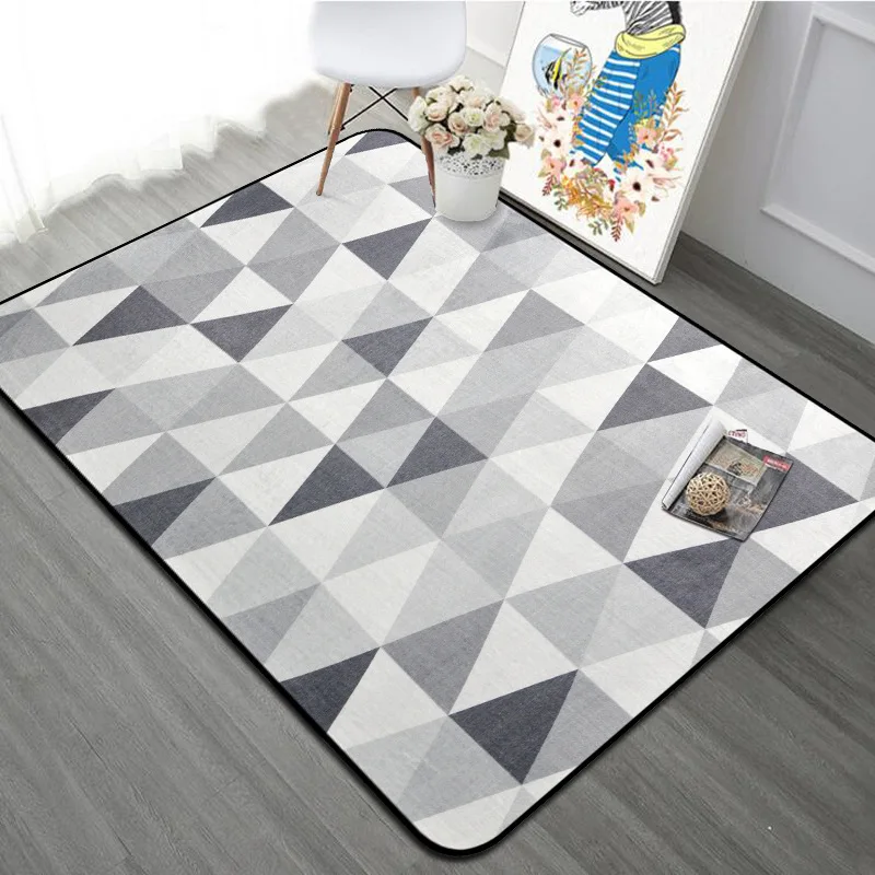 

Simple Nordic Carpet Livingroom Home Soft Bedroom Carpets Sofa Coffee Table Rug Study Floor Mat Kids Crawling Rugs Fashion Mats