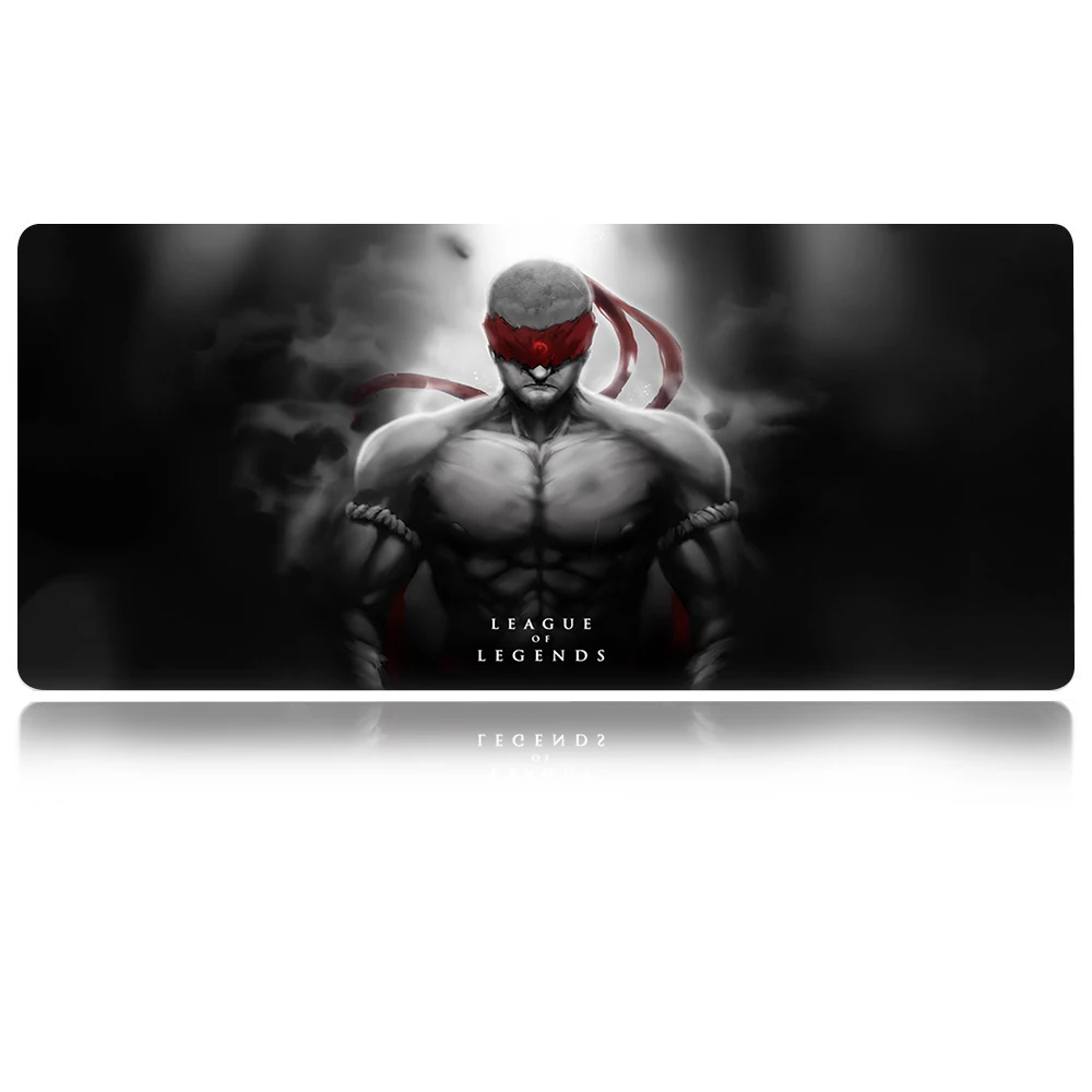 YIMAOC Lee Sin League Of Legends коврик для мыши 40x90 см компьютерный Противоскользящий