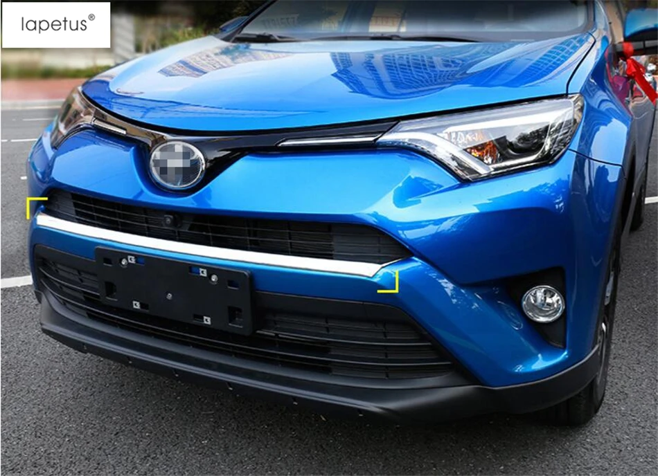 Аксессуары Lapetus для Toyota Rav4 Rav 4 2016 2017 2018 защита переднего бампера пластина литейная