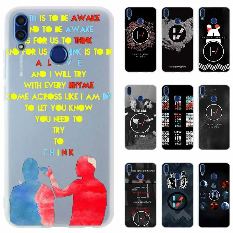 Силиконовый чехол twenty one pilots для Huawei Honor 30 20 10 9 Lite 9a 8a 7a Pro 10X 10i 30s 20lite 10lite|Бамперы| |