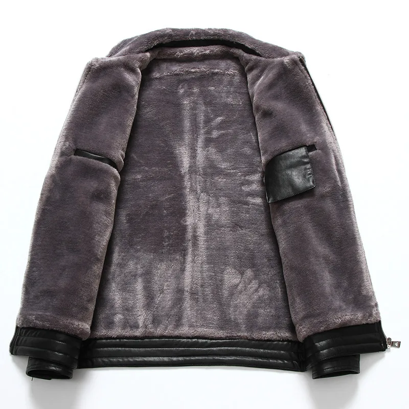 Новинка 2018 зимняя брендовая кожаная куртка больших размеров 10XL 8XL 6XL 5xl мужские