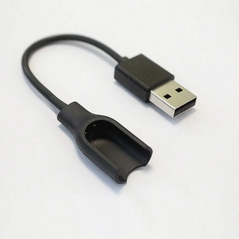 Black Зарядное устройство для Xiaomi Mi Band 3 зарядное устройство USB кабель для Xiaomi Mi Band 3 умный Браслет зарядный кабель USB зарядное устройство - Цвет: Black