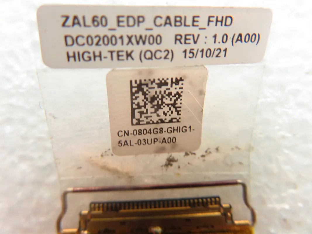Оригинальный Для DELL Latitude 3550 кабель светодиодной подсветки ЖК дисплея ZAL60 EDP DC02001XW00