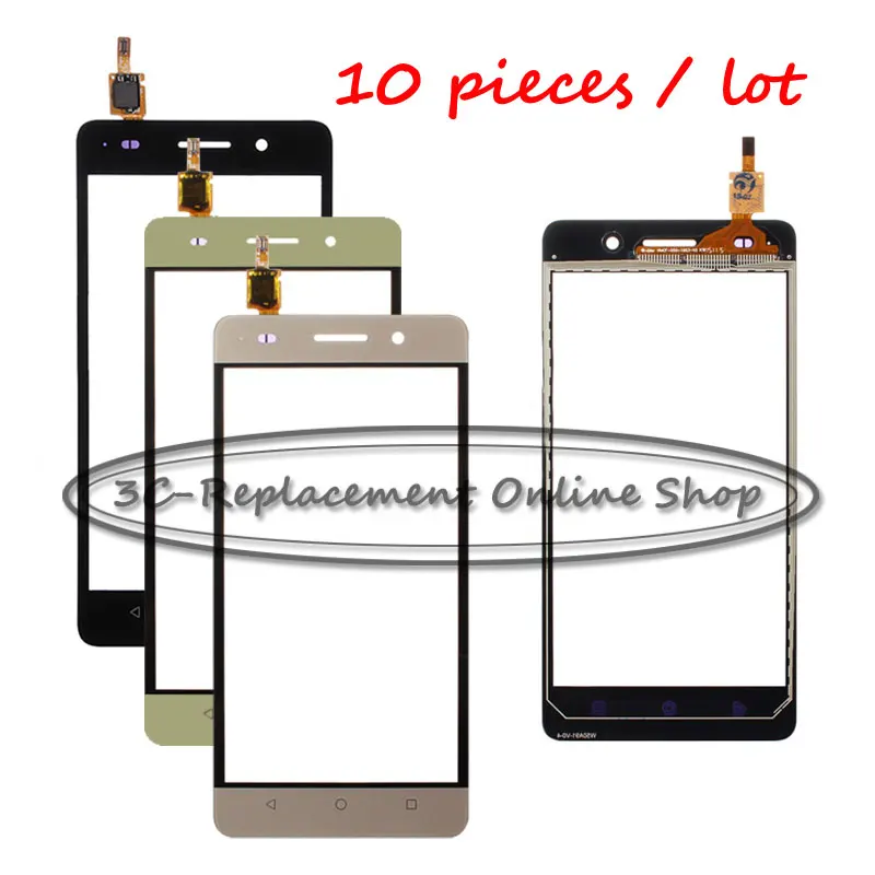 10 шт. белый/черный/золотой сенсорный экран дигитайзер для Huawei Honor 4C / G Play Mini CHC-U03