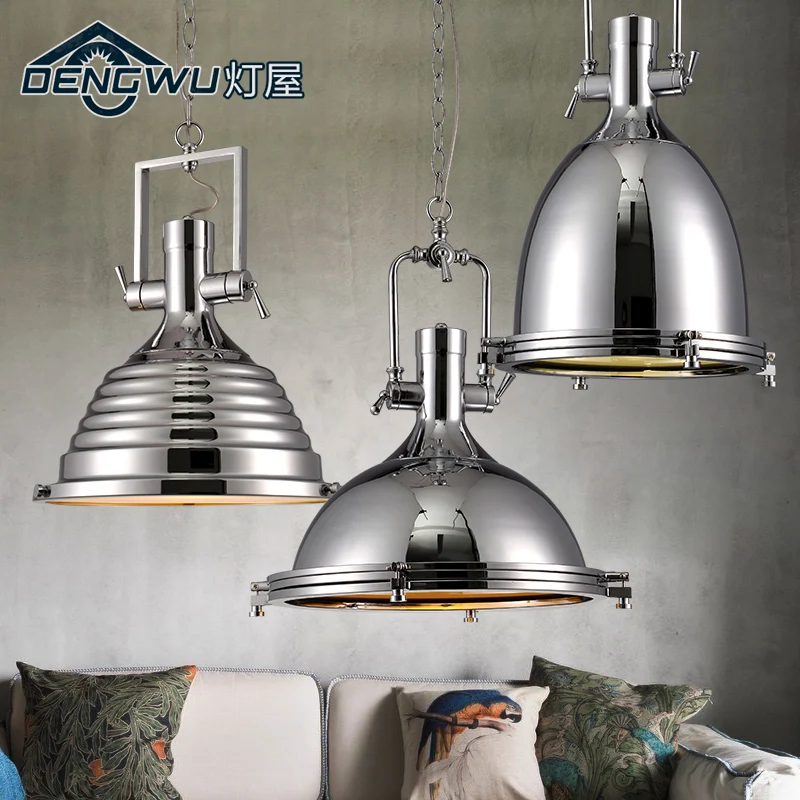 Подвесной светильник в скандинавском стиле современный железный ретро для лофта