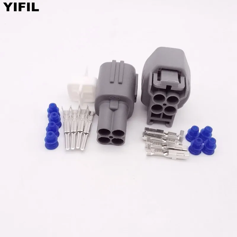 5 компл./лот 4 контактный разъем типа папа с разъемом O2 для Toyota 1JZ GTE 2JZ 6189 0629 6188