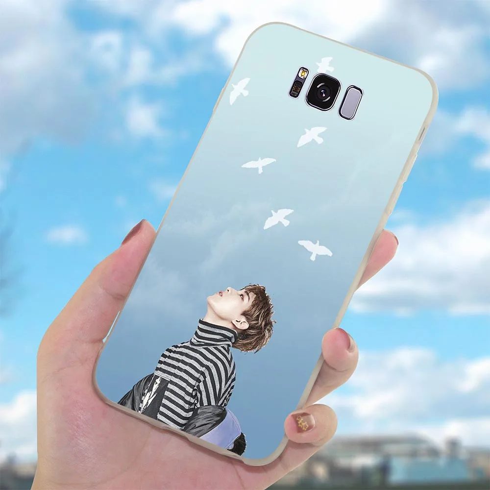 Мягкий ТПУ чехол GOT7 kpop Mark для Galaxy S10e Samsung S8 S9 Note 8 9 M10 M20 M30 S7 Edge S10 Plus силиконовые