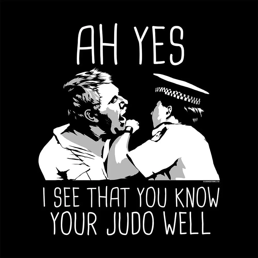 I See That You Know Your Judo Well Мужская черная футболка новая хлопковая с короткими рукавами