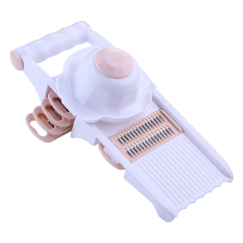 5 blades Mandoline Slicer Multifunctional Peeler Grater Stainless Steel Blades Vegetable fruit Cutter cooking tools | Дом и сад