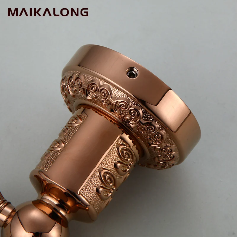 rose gold.Wall Mounted Towel Ring Holder Bar Bathroom Accessories | Обустройство дома