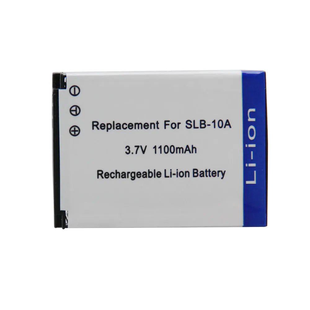 Digitalboy 3 шт. SLB-10A SLB 10A SLB10A 3.7 В 1100 мАч Батареи для камеры Samsung hmx-u10 hmx-u100 SL720 sl310w sl820 hz15w z1