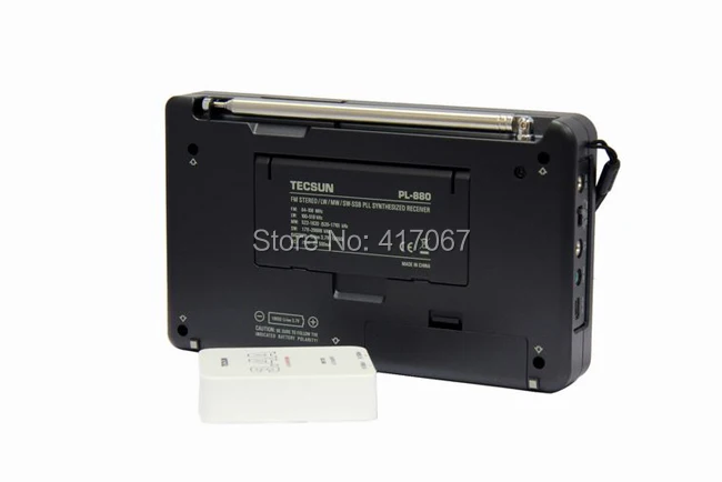 Tecsun PL-880 портативный цифровой радиоприемник PLL Fm / MW LW SW SSB синтезированный весь