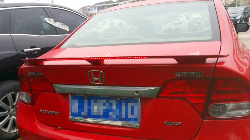 Спойлер заднего крыла для Honda Civic 2006-2017 из АБС-пластика | Автомобили и мотоциклы