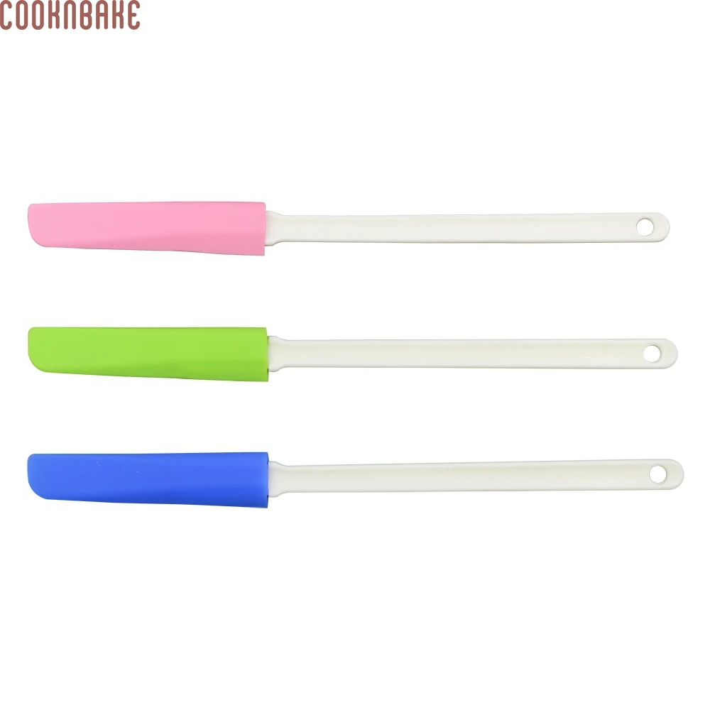 COOKNBAKE DIY Pastry Tool Silicone Baking Cake Scraper Chocolate Cream Long Shank Shovels CDSM-089 | Дом и сад