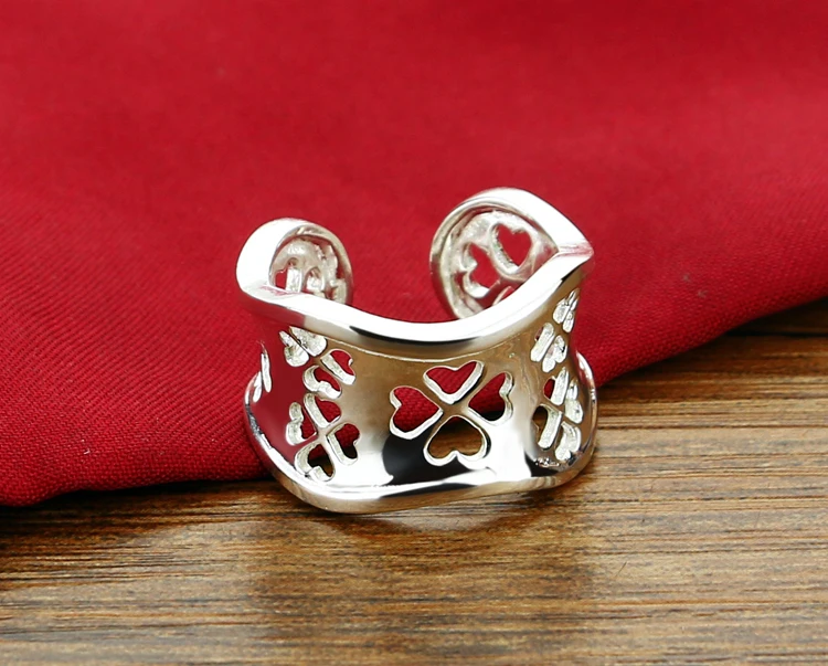 Новое модное кольцо с полым узором в стиле ретро. Однотонная женская фотокамера