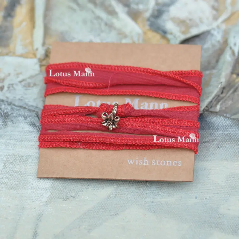 Лотос Манн золотой кулон в форме лилии длинный ручной ремешок счастливый