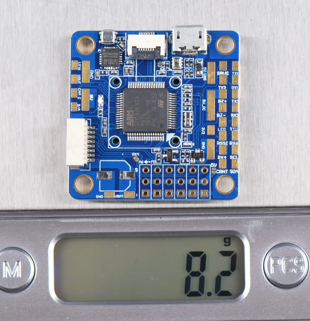 Оригинальный Контроллер полета Betaflight AIO F4 V6 OSD STM32 F405 5x UARTs 30 5x30 5 мм для