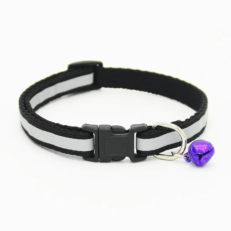 (60 Pieces/Lot)1.0cm Width Nylon Material Dog Collar Reflective Style Cat Small Pet Collars | Дом и сад
