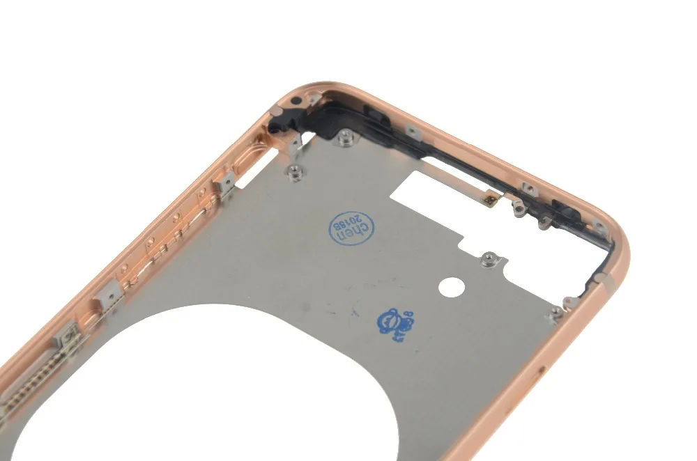 Корпус для задней панели iphone X средняя Рамка iPhone 8 8P Plus с боковыми кнопками|Корпусы
