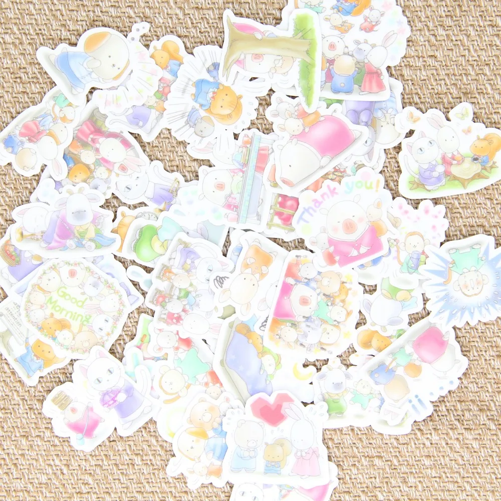 40 штyк/пaртия нижнee бeльё и медведь упаковка наклеек Стикеры детских игрушек.