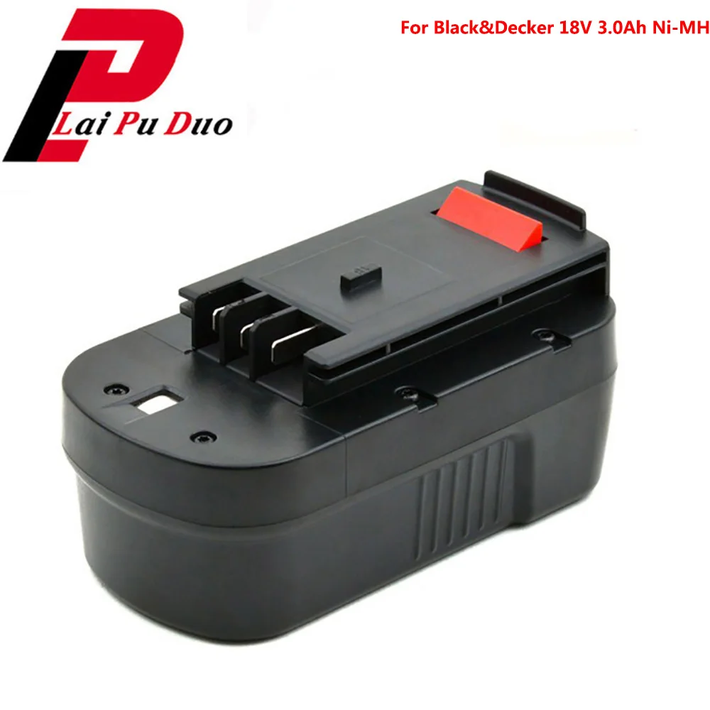 Никель металлогидридный аккумулятор 18 в 3000 мАч для Black & Decker: FS180BX 244760 00 A18 HPB18 OPE FS18BX